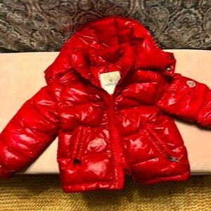 Moncler hooded zip up jacket